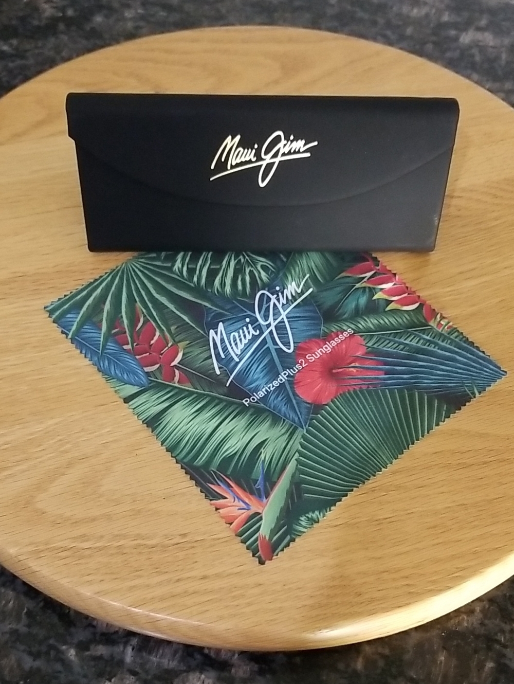 Maui Jim Kaiwi Channel Polarized Wrap Sunglasses - Picture 15 of 16